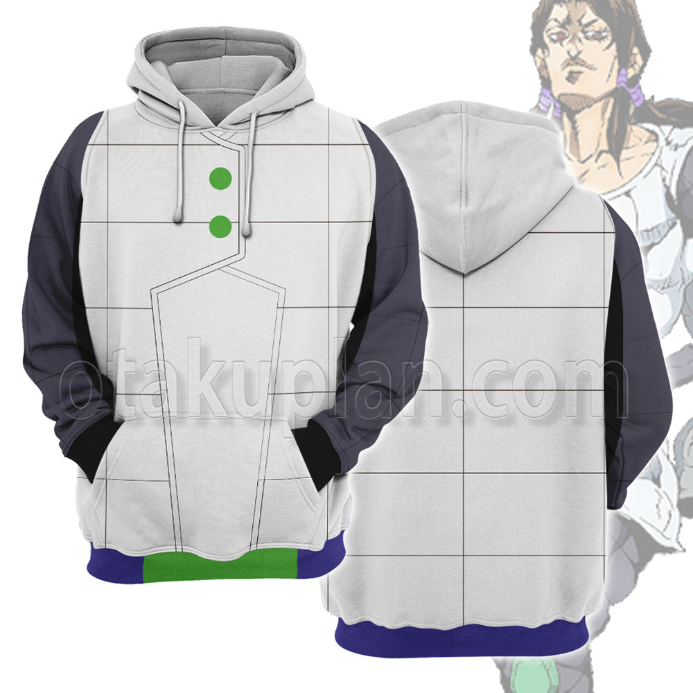Anime Vento Aureo Golden Wind Illuso Cosplay Hoodie