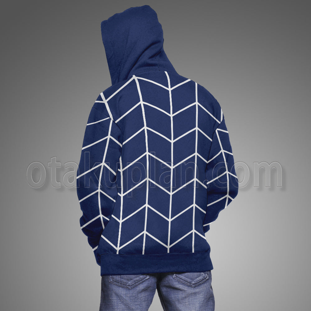 Anime Vento Aureo Golden Wind Prosciutto Blue Cosplay Hoodie