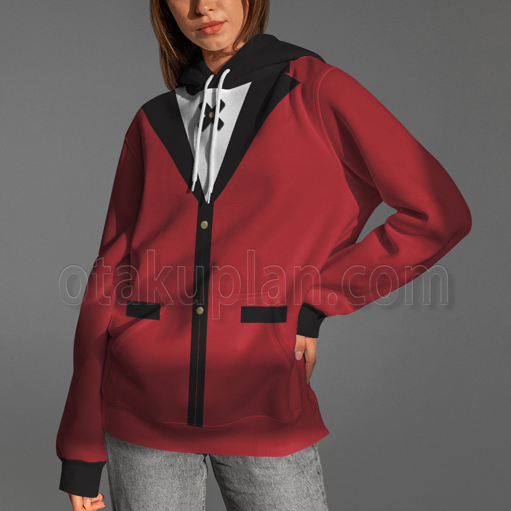 Kakegurui Compulsive Gambler Yumeko Jabami Cosplay Hoodie