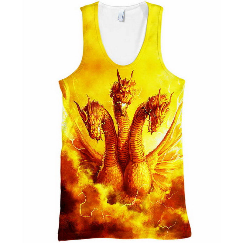 King Ghidorah Monster Hoodie / T-Shirt