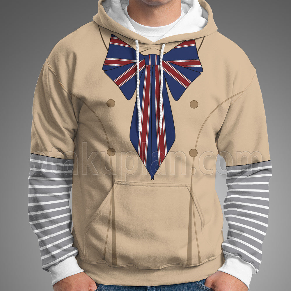 M3gan Beige Dress Cosplay Hoodie