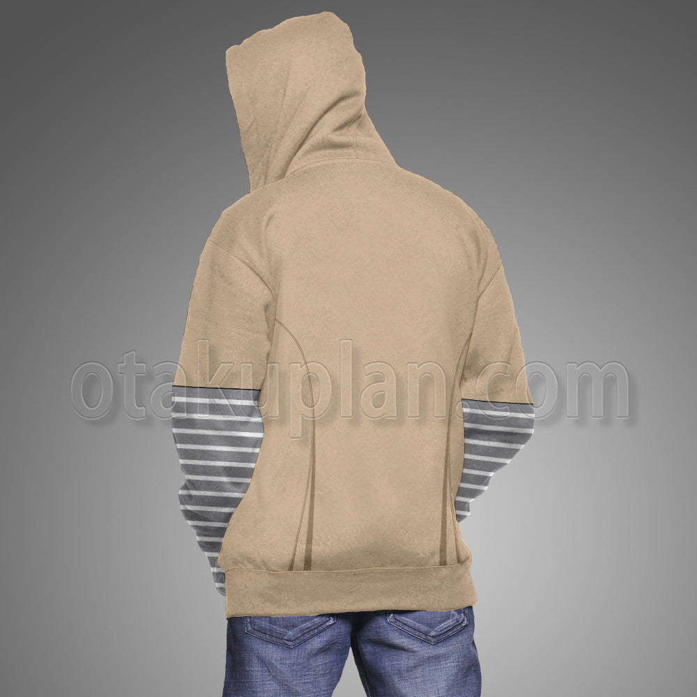 M3gan Beige Dress Cosplay Hoodie