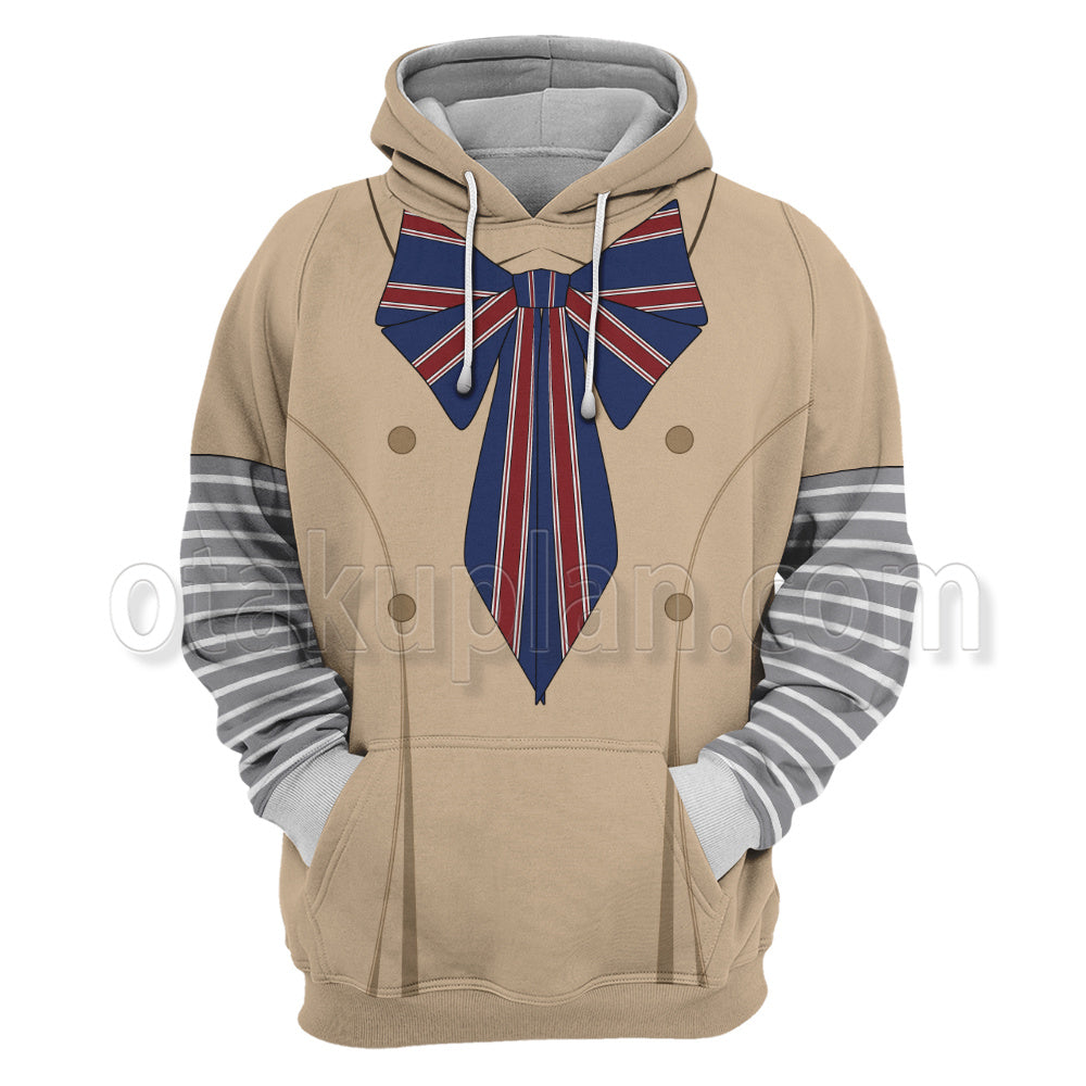 M3gan Beige Dress Cosplay Hoodie