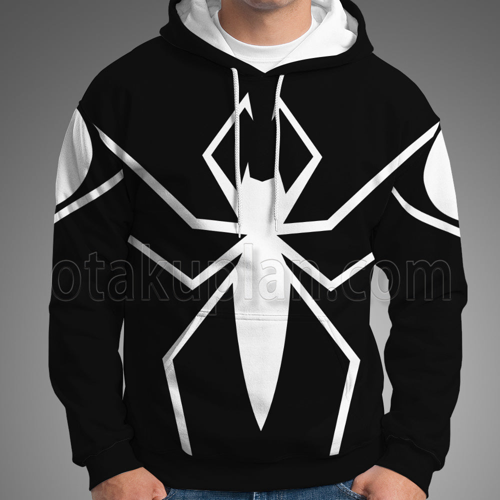 Madame Web Anya Corazon Comic Battle Suit Cosplay Hoodie
