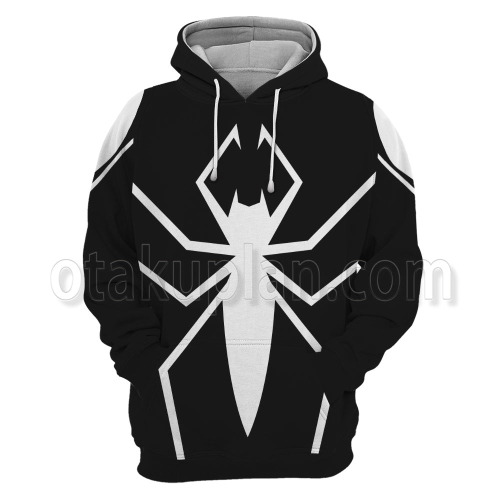 Madame Web Anya Corazon Comic Battle Suit Cosplay Hoodie