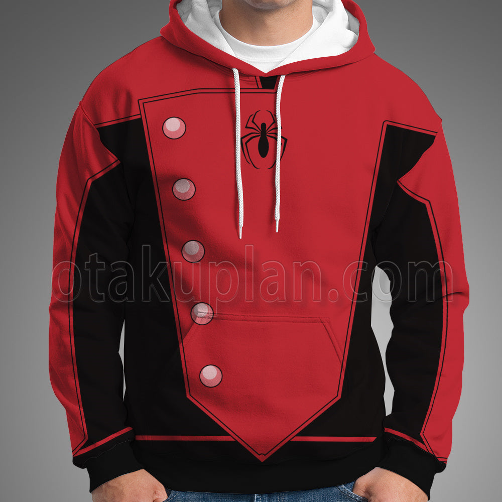 Madame Web Ezekiel Sims Earth-4 Comic Battle Suit Cosplay Hoodie