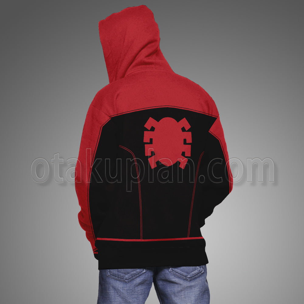 Madame Web Ezekiel Sims Earth-4 Comic Battle Suit Cosplay Hoodie