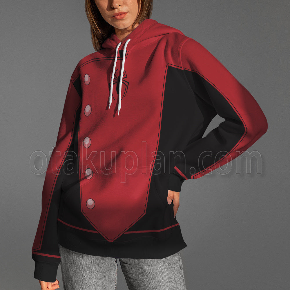 Madame Web Ezekiel Sims Earth-4 Comic Battle Suit Cosplay Hoodie