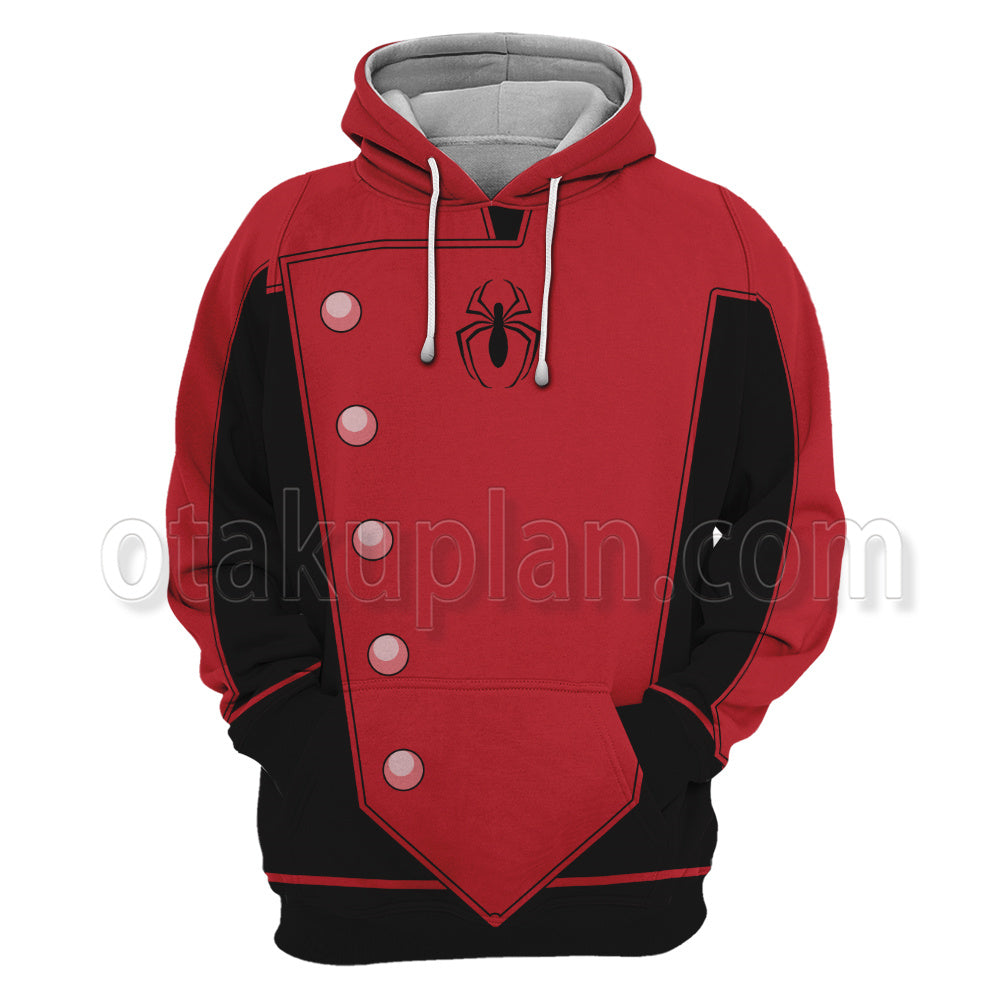 Madame Web Ezekiel Sims Earth-4 Comic Battle Suit Cosplay Hoodie