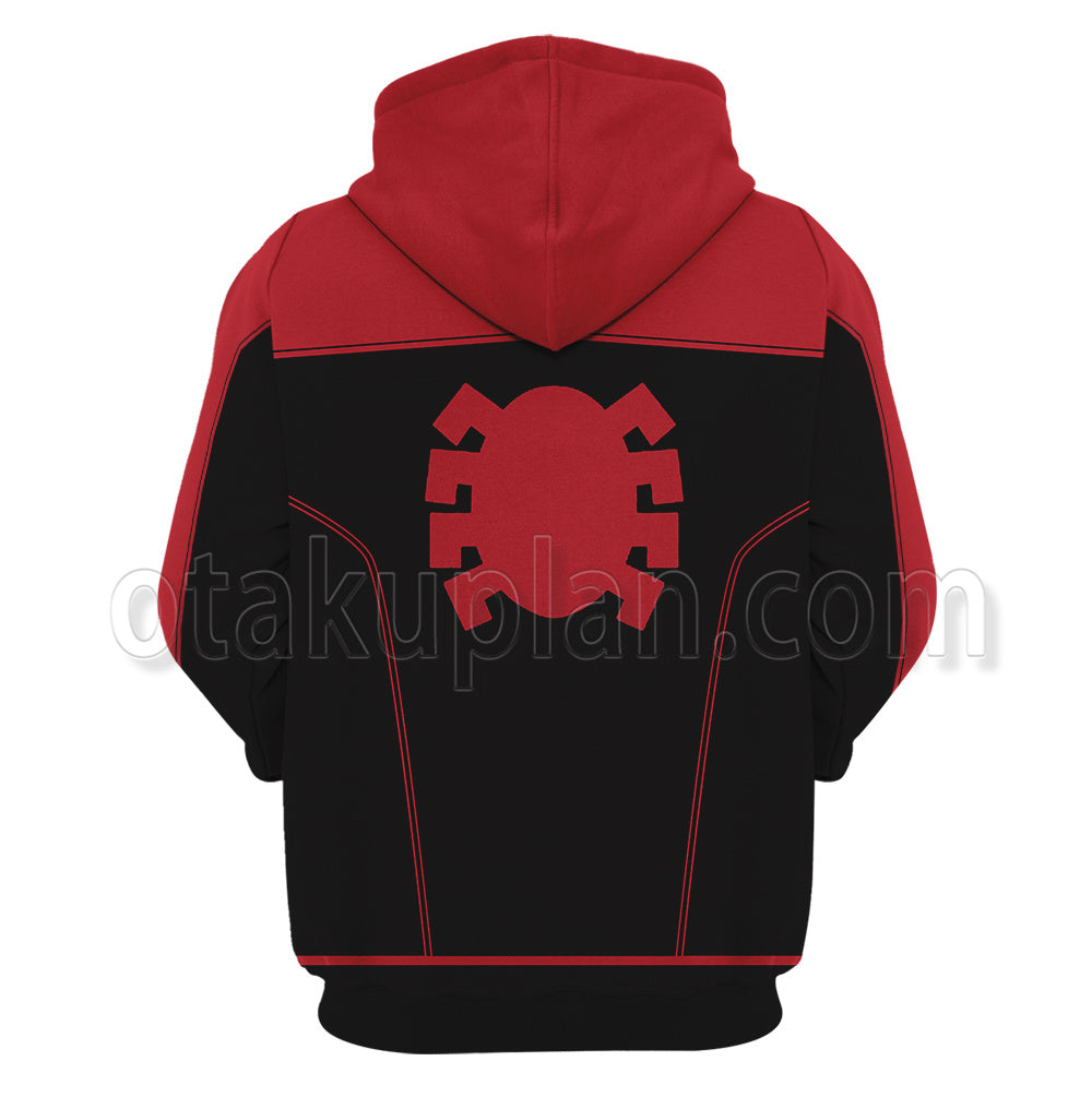 Madame Web Ezekiel Sims Earth-4 Comic Battle Suit Cosplay Hoodie
