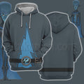 Megamind Blue Lightning Cosplay Hoodie