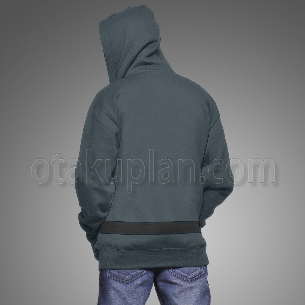 Megamind Blue Lightning Cosplay Hoodie