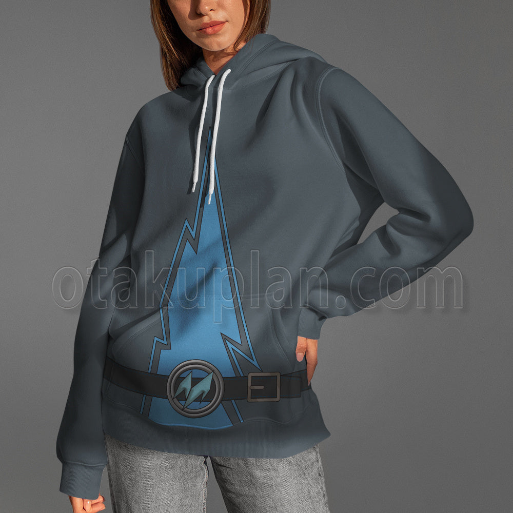 Megamind Blue Lightning Cosplay Hoodie