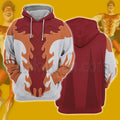 Megamind Hal Stewart Red And Orange Cosplay Hoodie
