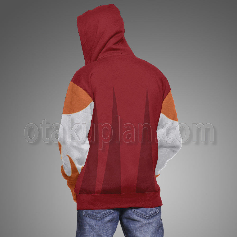 Megamind Hal Stewart Red And Orange Cosplay Hoodie