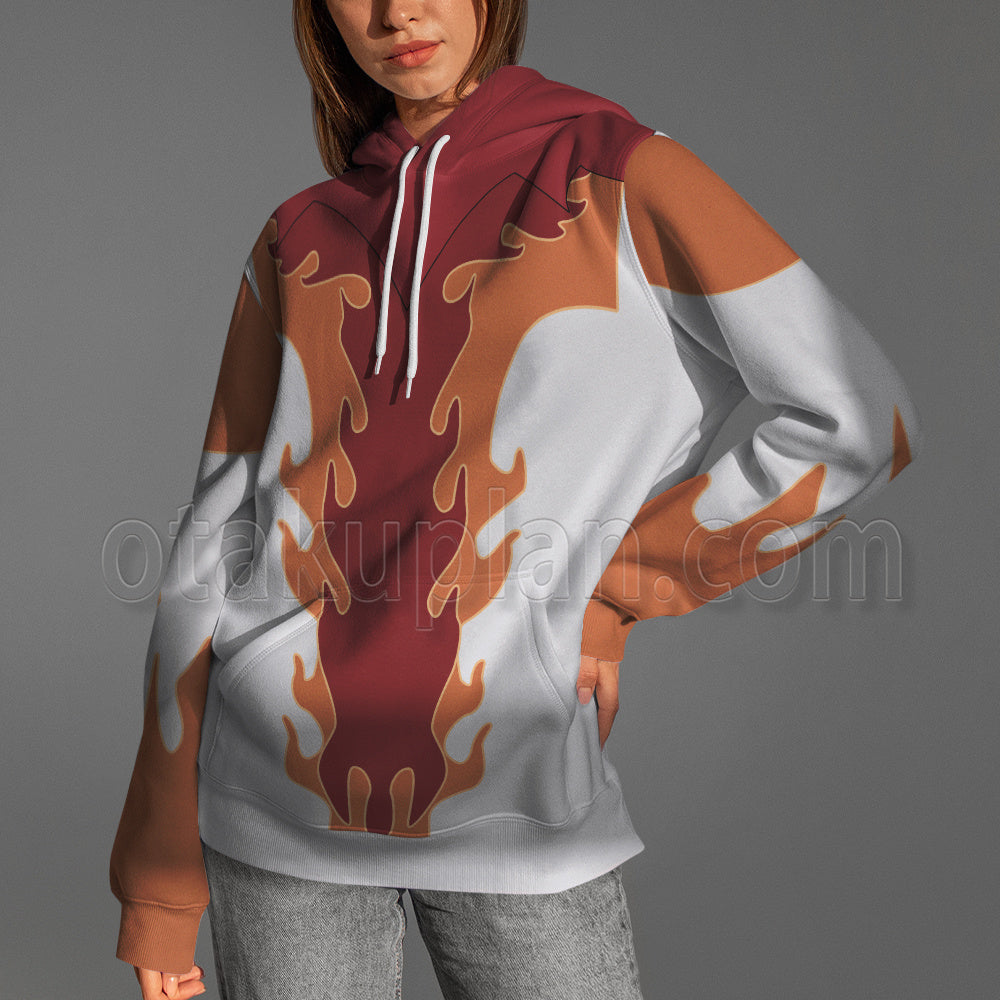 Megamind Hal Stewart Red And Orange Cosplay Hoodie