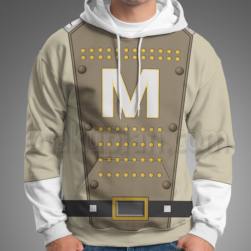 Megamind Metro Man Brown Cosplay Hoodie