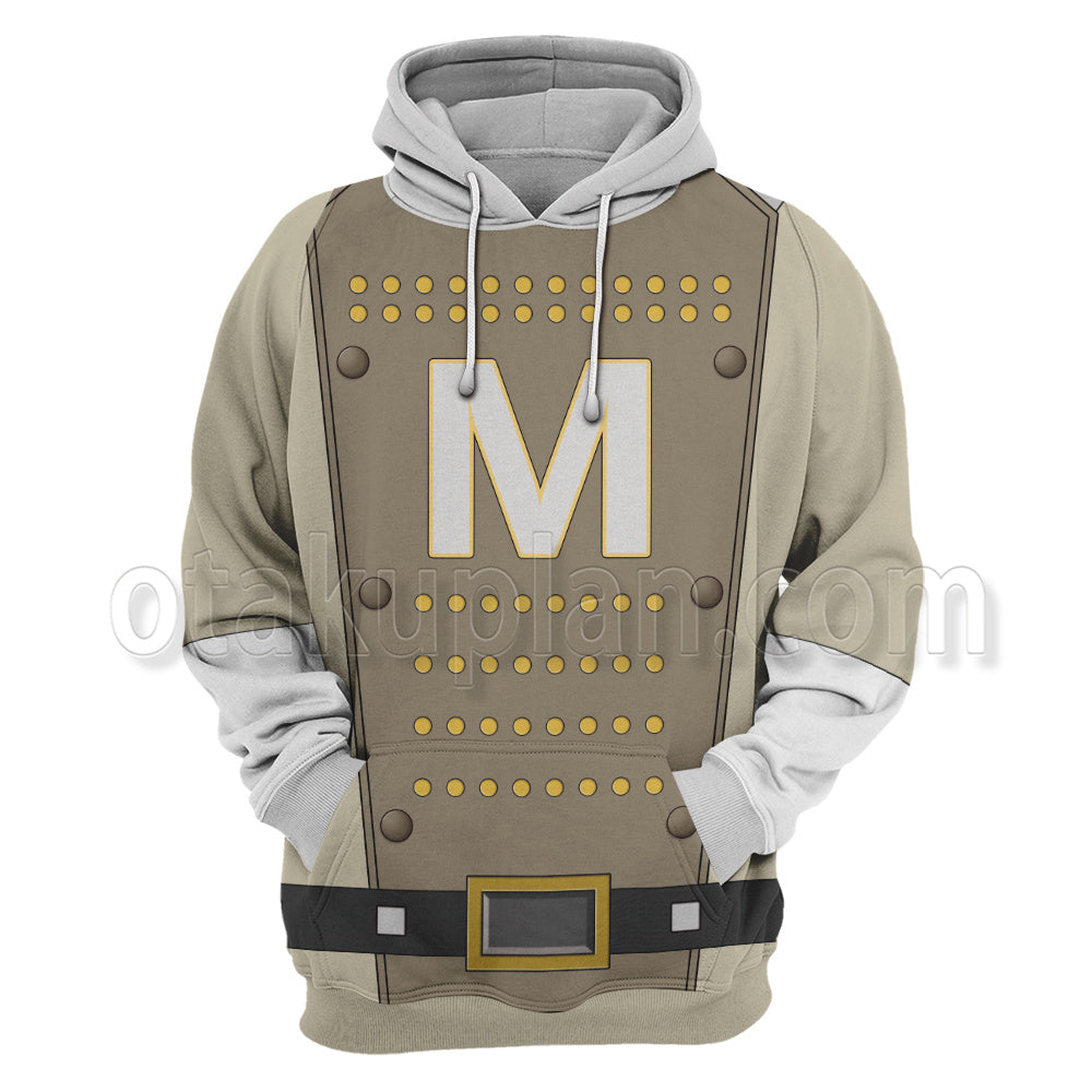 Megamind Metro Man Brown Cosplay Hoodie