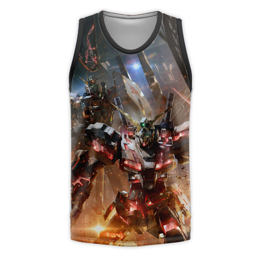 Mobile Suit Gundam Game Painting Anime Apparel