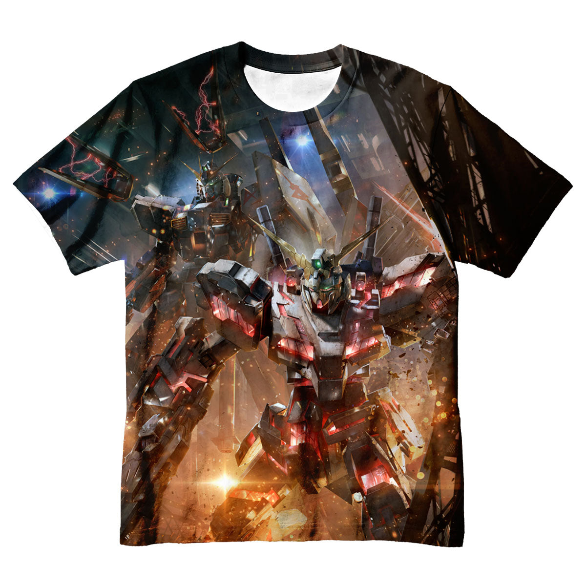 Mobile Suit Gundam Game Painting Anime Apparel