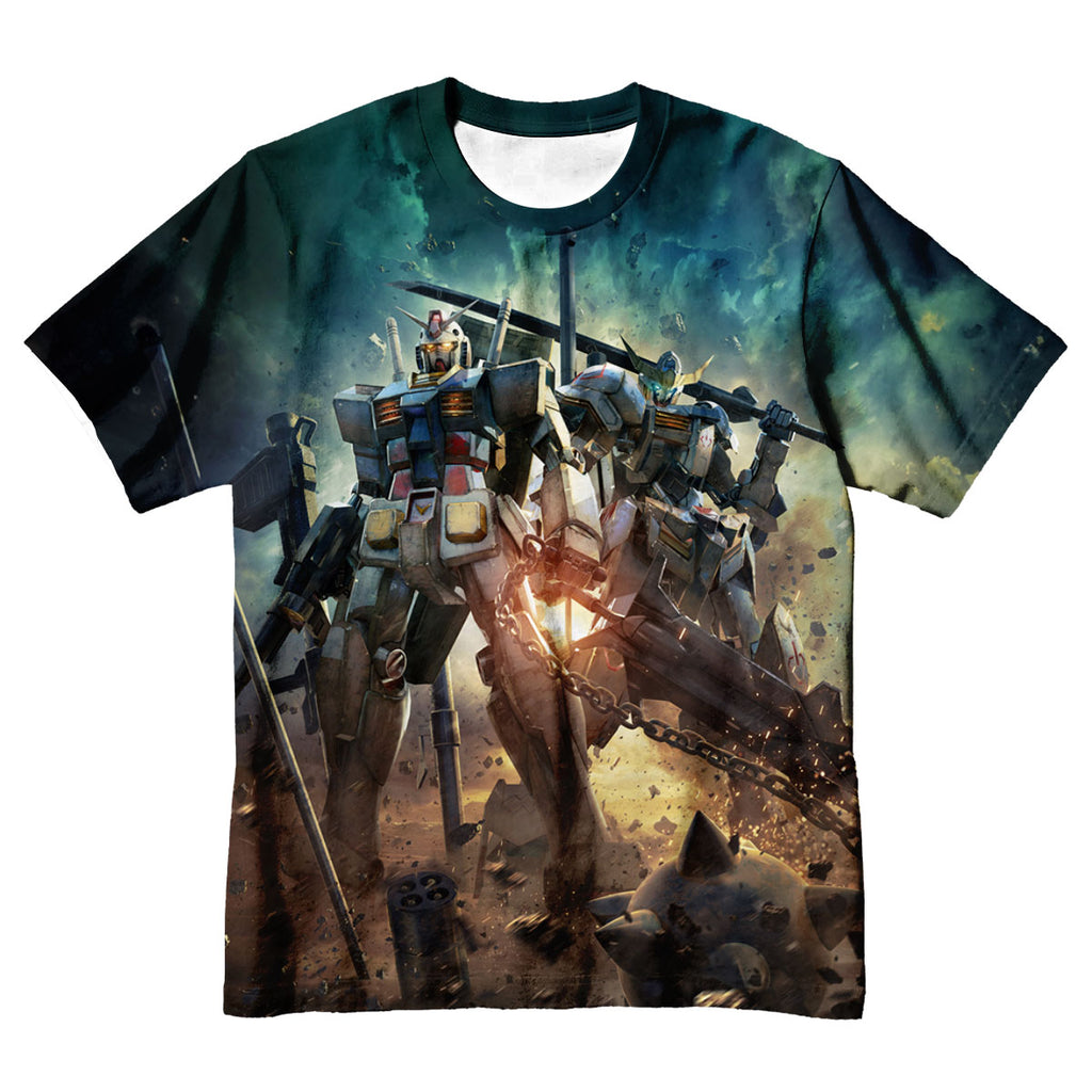 Mobile Suit Gundam Gundam Game Cover Anime Apparel
