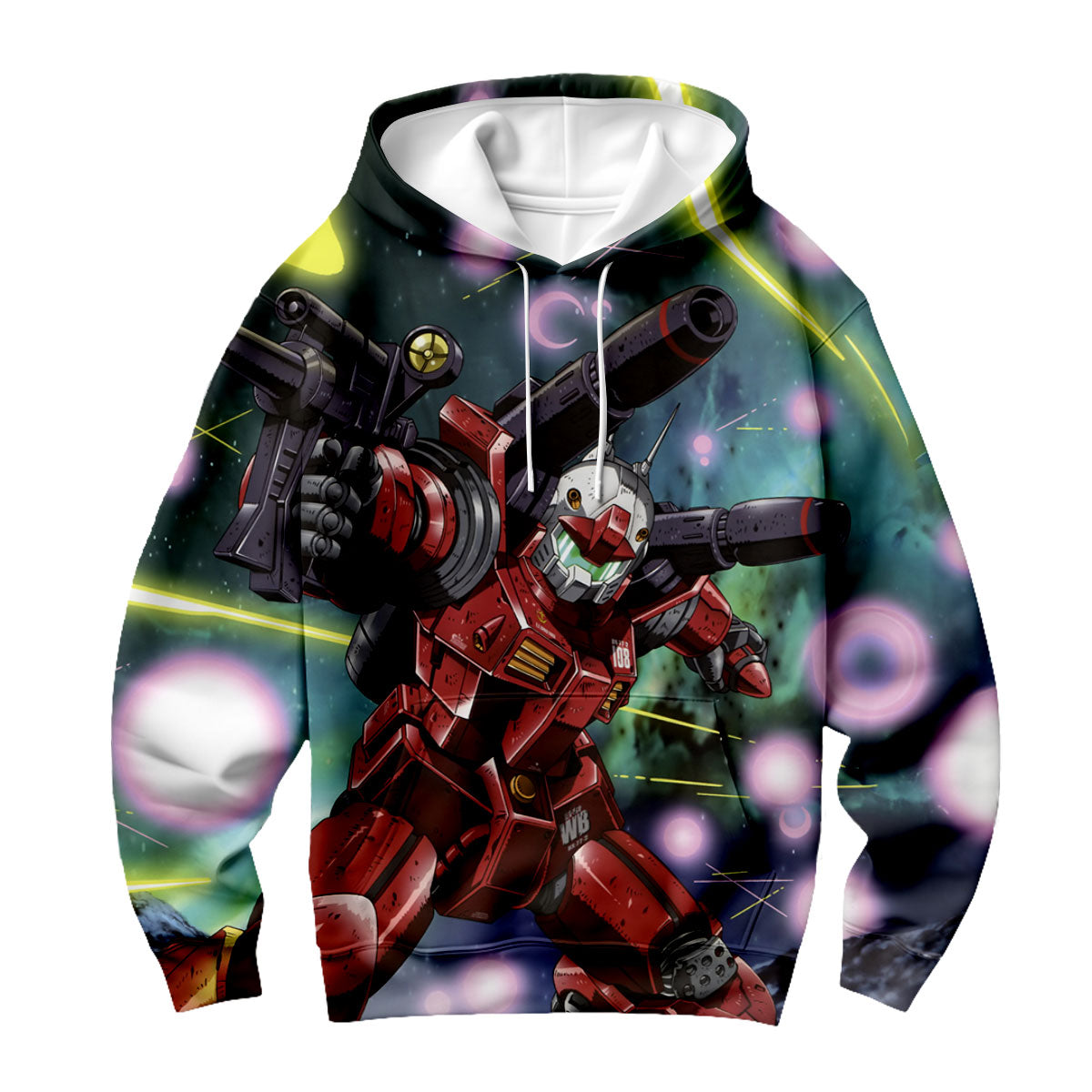Mobile Suit Gundam Rx77 2 Gun Cannon Anime Apparel