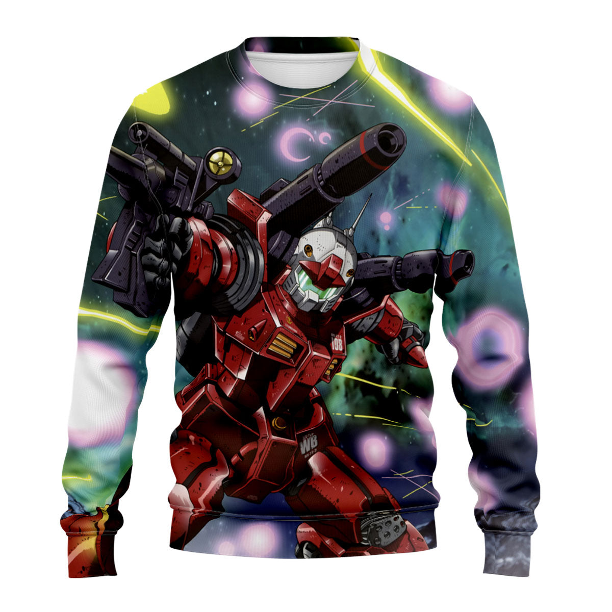 Mobile Suit Gundam Rx77 2 Gun Cannon Anime Apparel