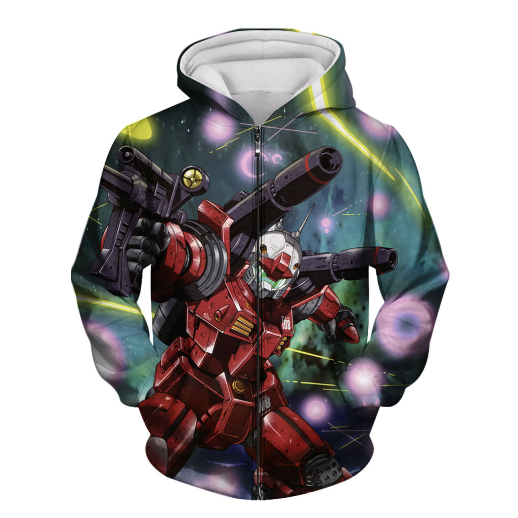 Mobile Suit Gundam Rx77 2 Gun Cannon Anime Apparel