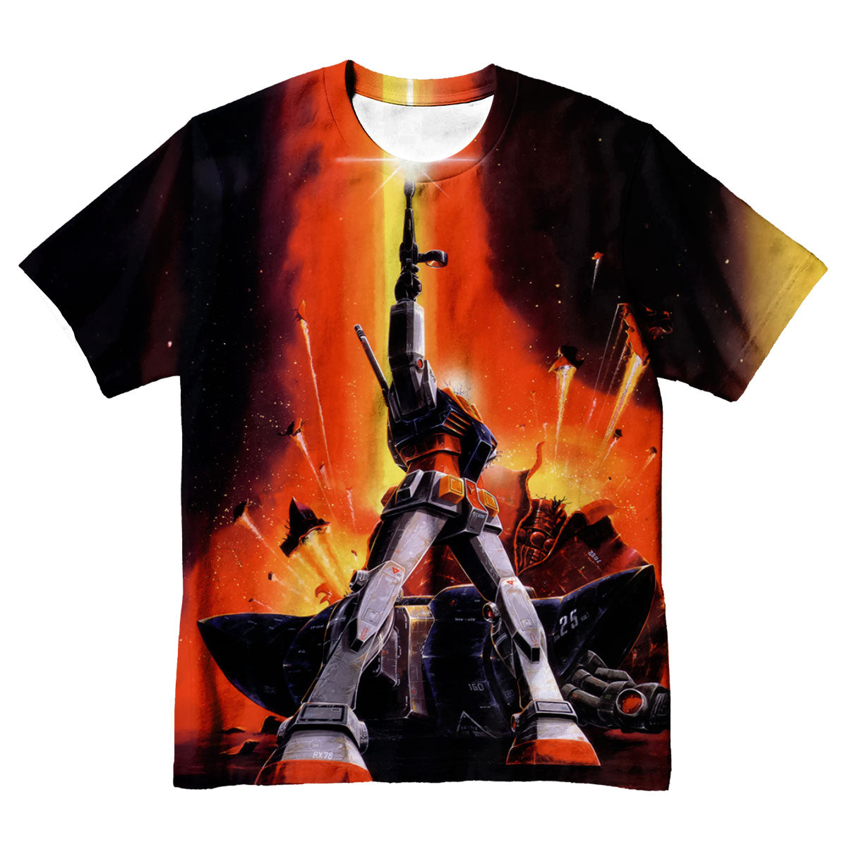 Mobile Suit Gundam Rx78 2 Classic Illustrations Anime Apparel