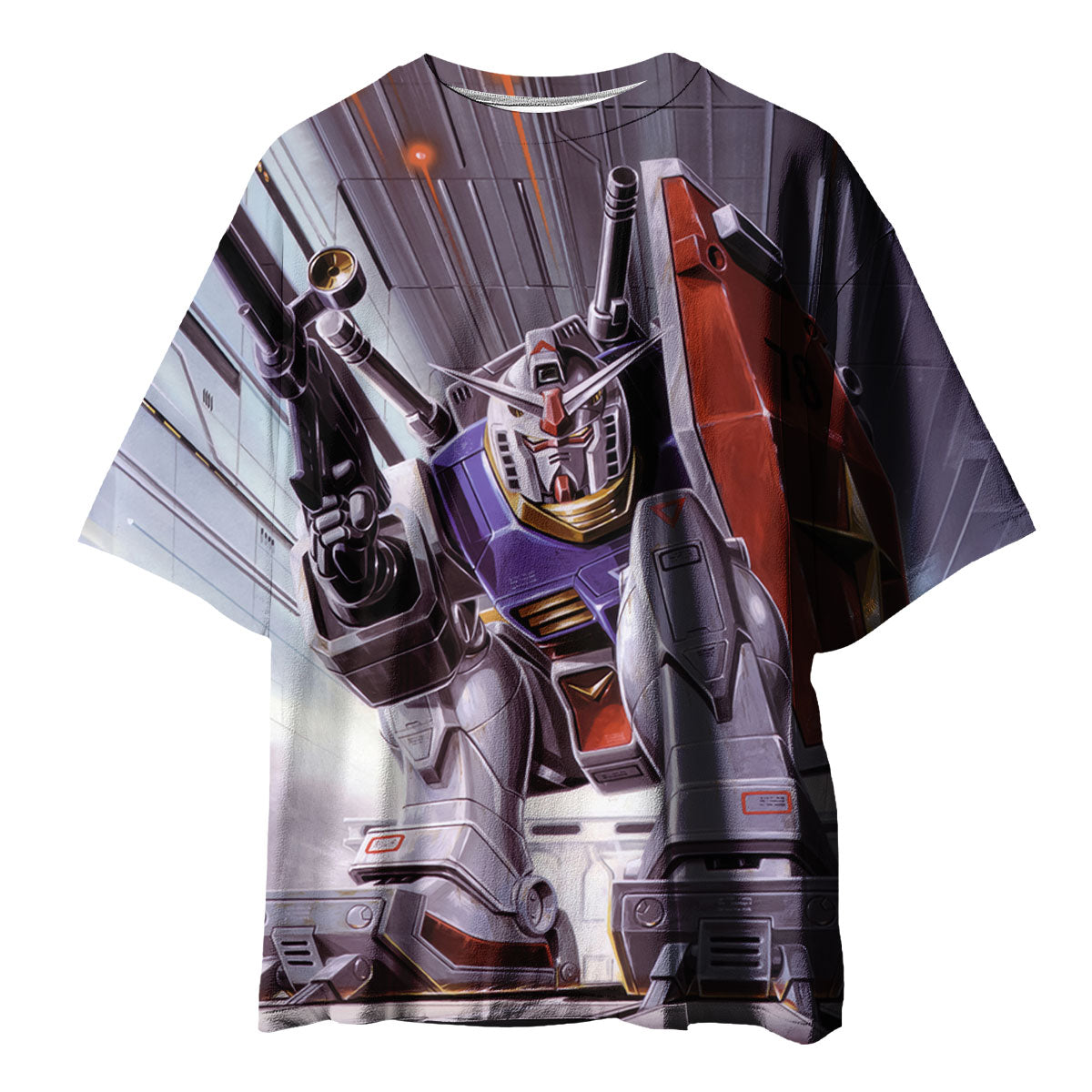 Mobile Suit Gundam Rx78 2 Dynamic Pose Anime Apparel
