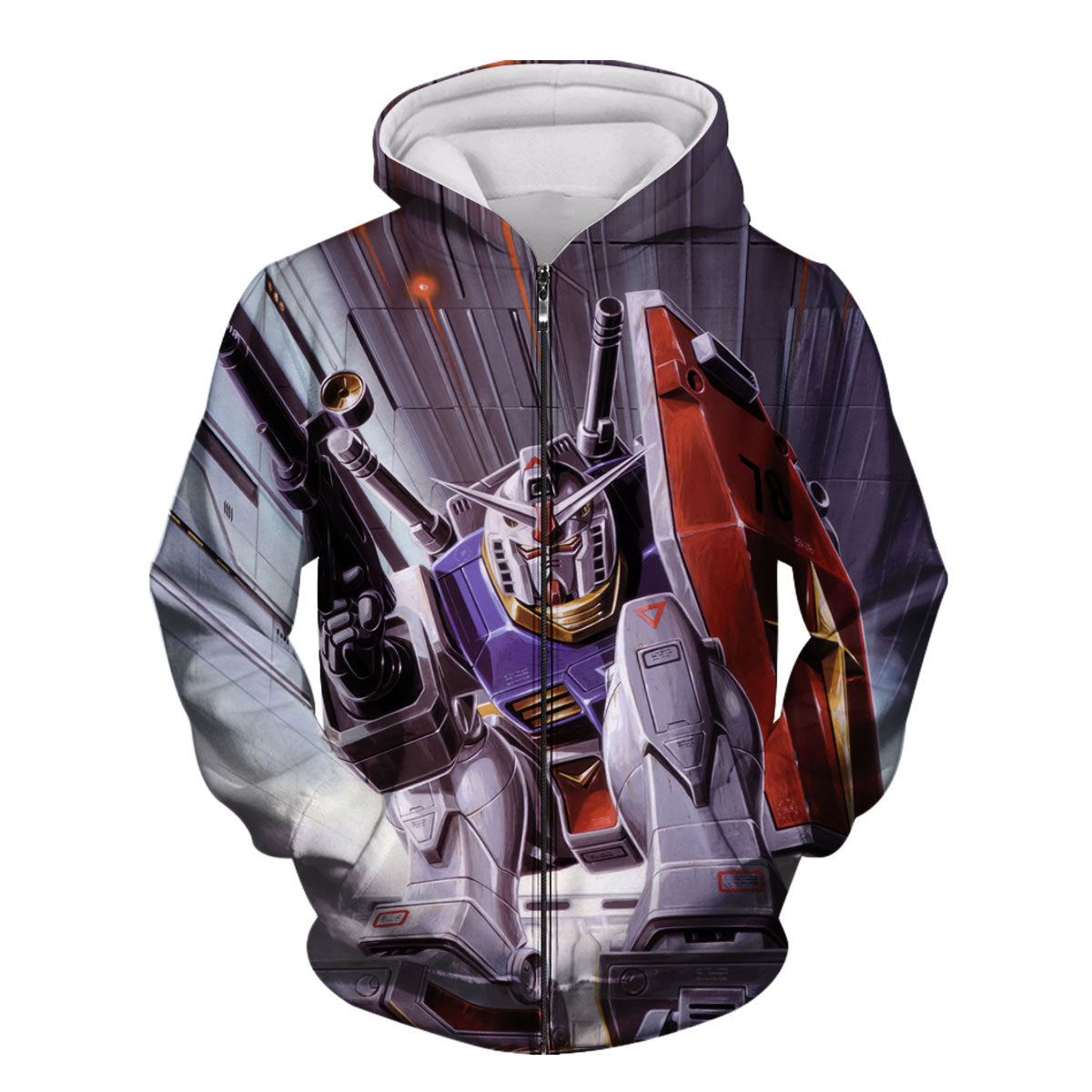 Mobile Suit Gundam Rx78 2 Dynamic Pose Anime Apparel