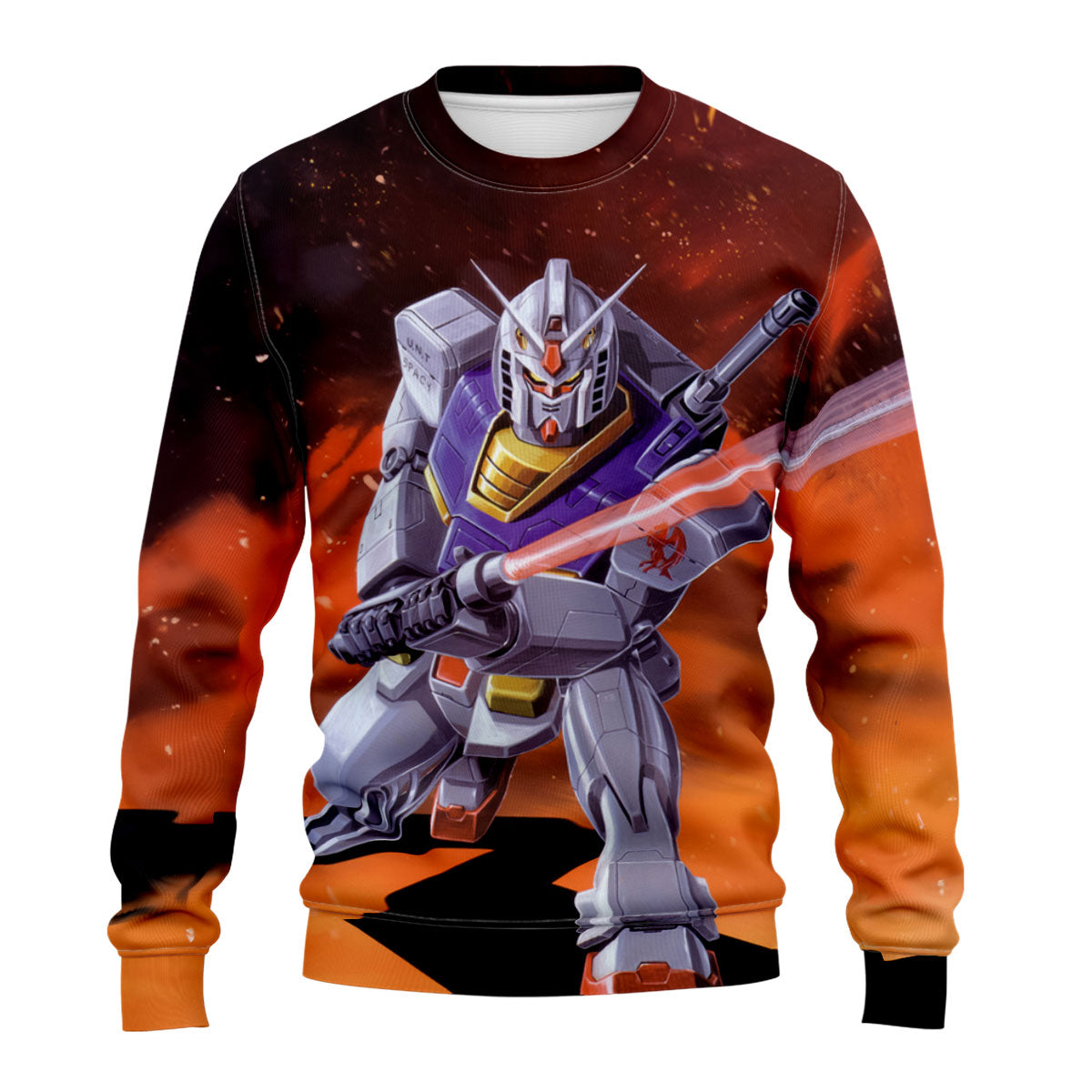 Mobile Suit Gundam Rx78 2 With Beam Saber Anime Apparel