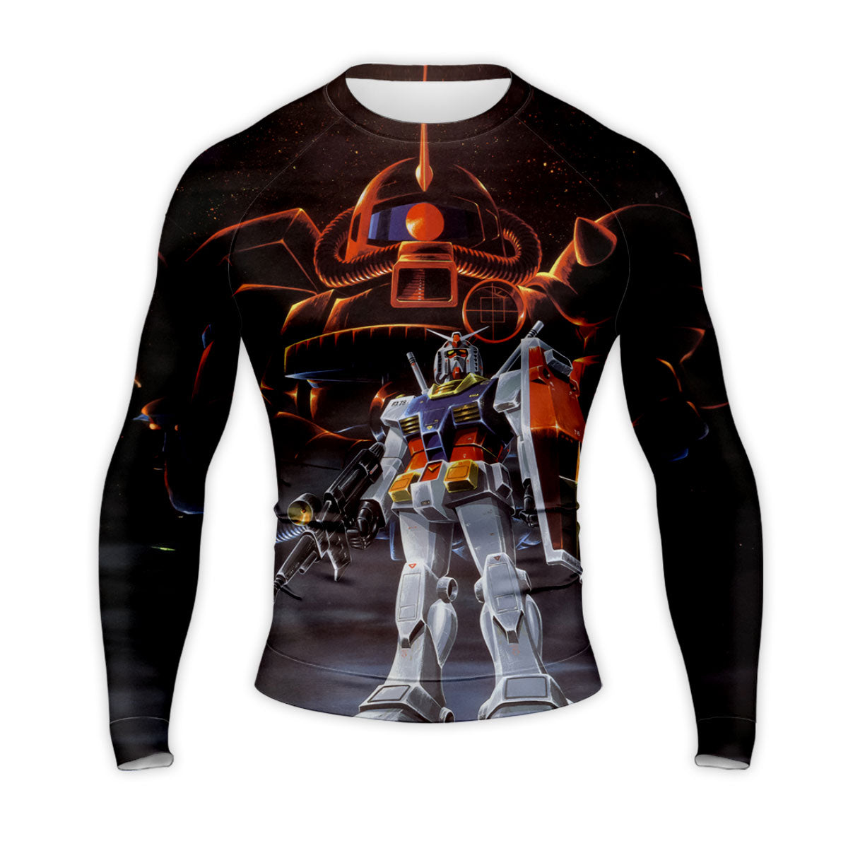 Mobile Suit Gundam Rx78 2 With Zaku Ii Anime Apparel