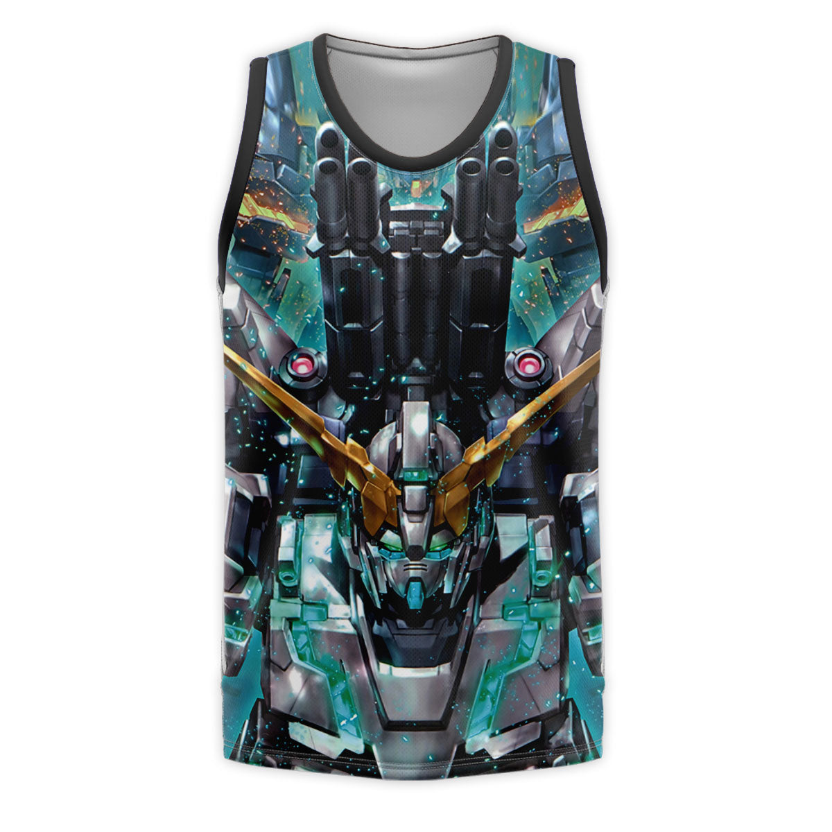 Mobile Suit Gundam Unicorn With Weaponry Anime Apparel
