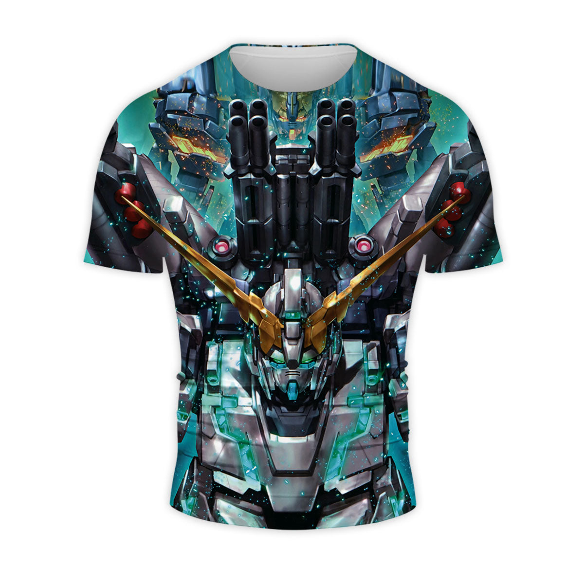 Mobile Suit Gundam Unicorn With Weaponry Anime Apparel