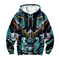 Mobile Suit Gundam Unicorn With Weaponry Anime Apparel