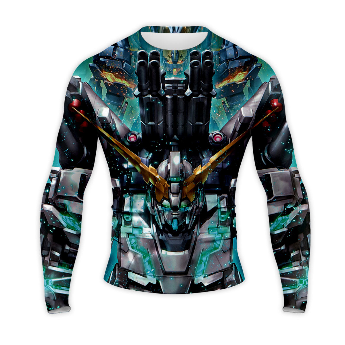 Mobile Suit Gundam Unicorn With Weaponry Anime Apparel