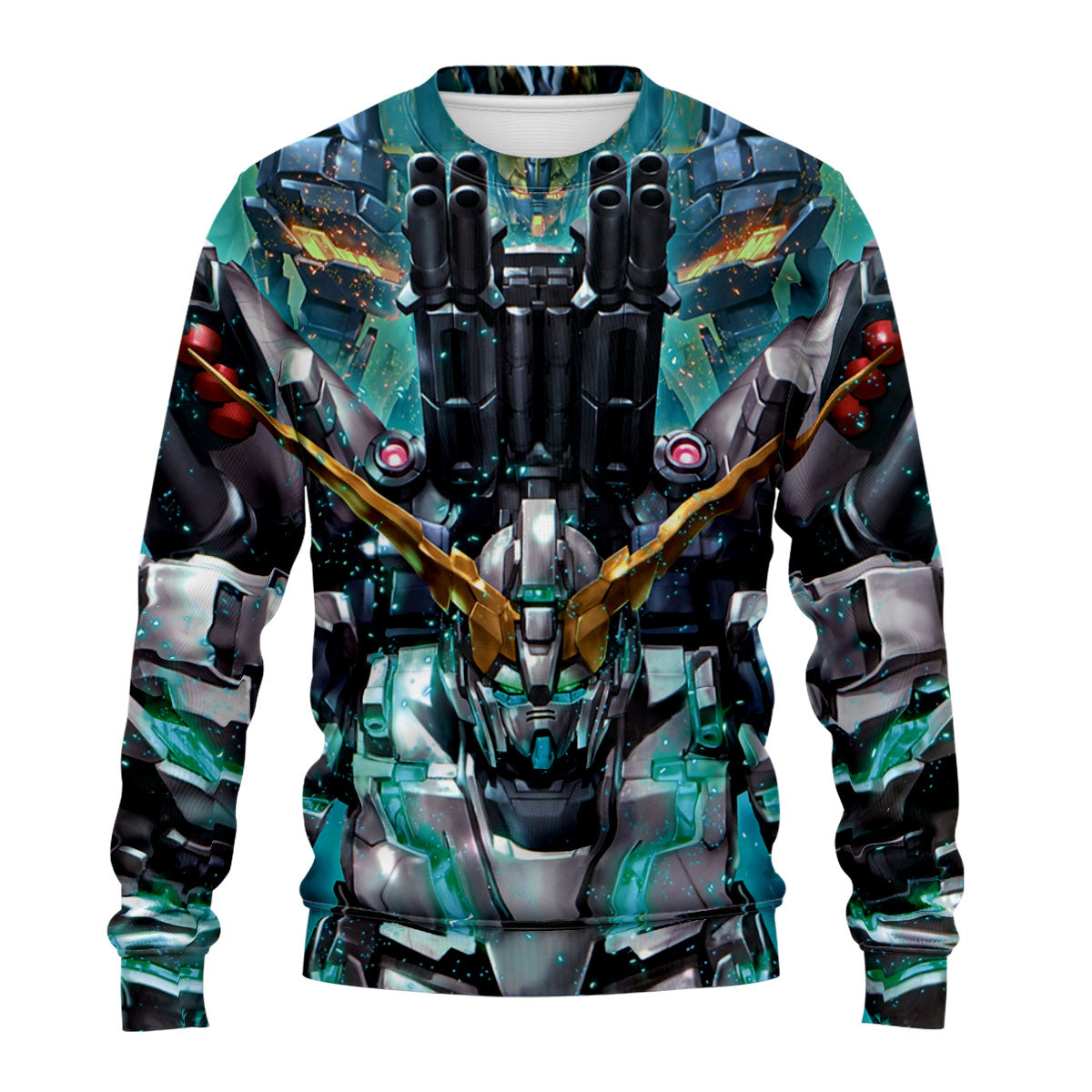 Mobile Suit Gundam Unicorn With Weaponry Anime Apparel