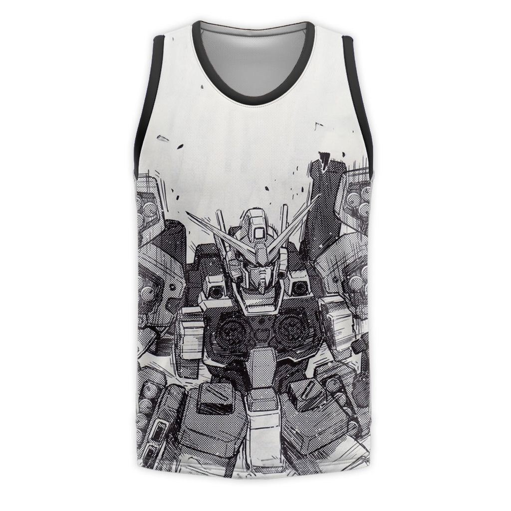 Mobile Suit Gundam Wing Heavy Gunner.Png Anime Apparel