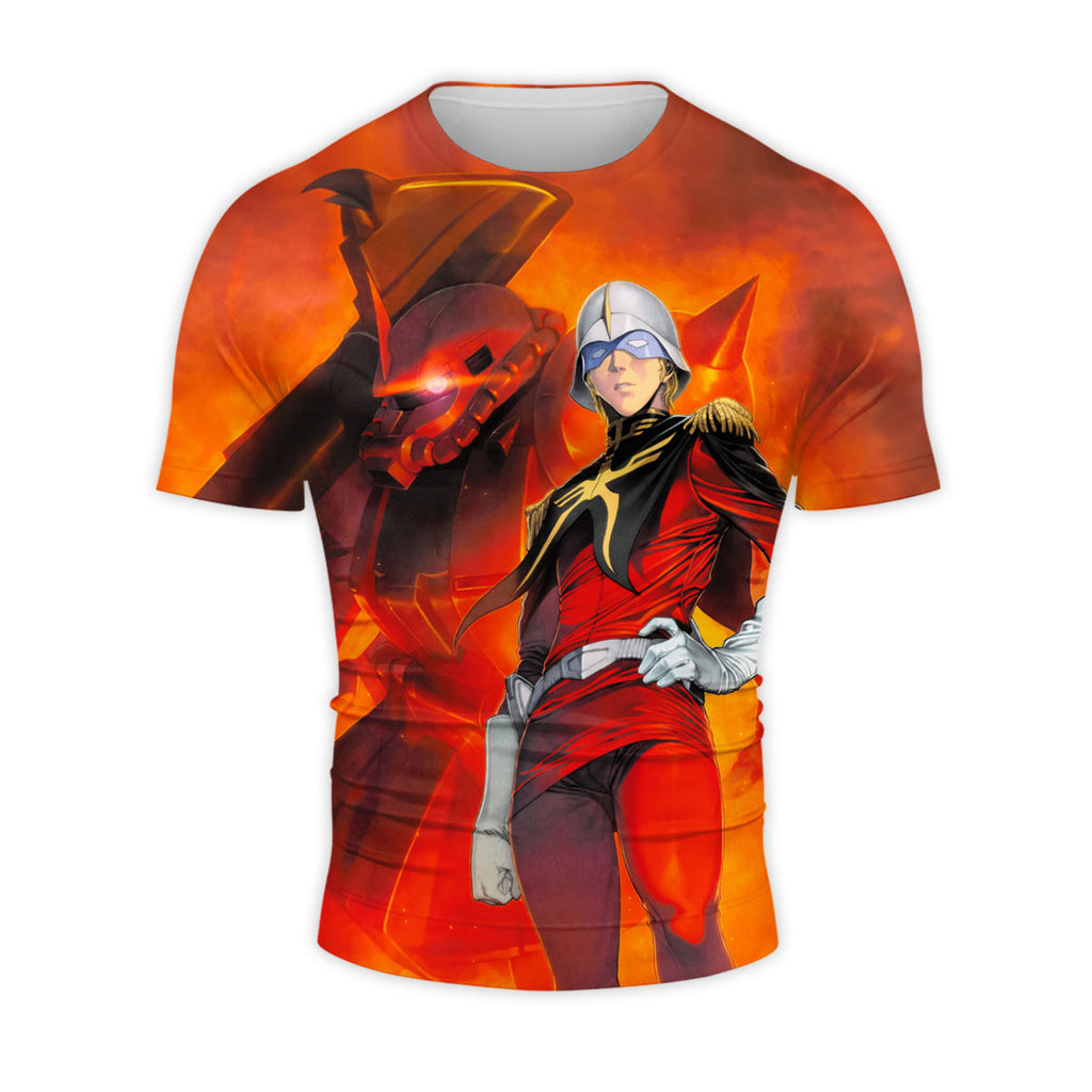 Mobile Suit Gundam Zaku Ii Char Aznable Anime Apparel