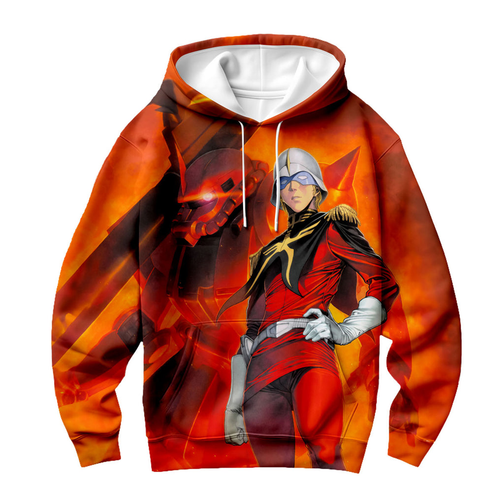 Mobile Suit Gundam Zaku Ii Char Aznable Anime Apparel