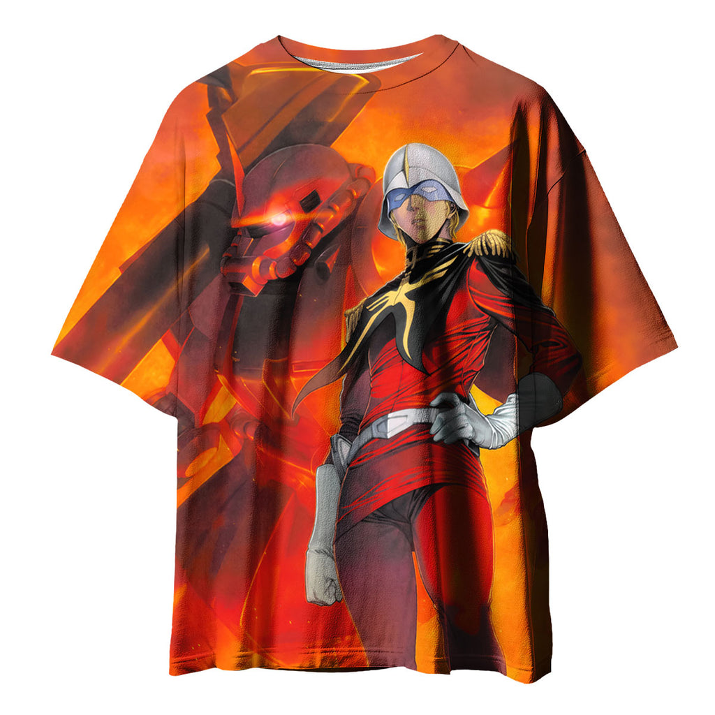 Mobile Suit Gundam Zaku Ii Char Aznable Anime Apparel
