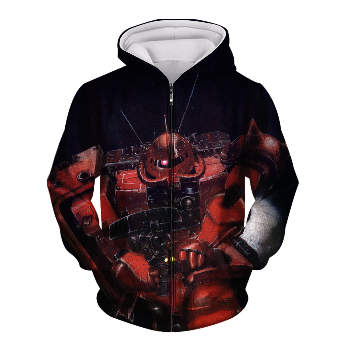 Mobile Suit Gundam Zaku Ii Heavy Fire Anime Apparel