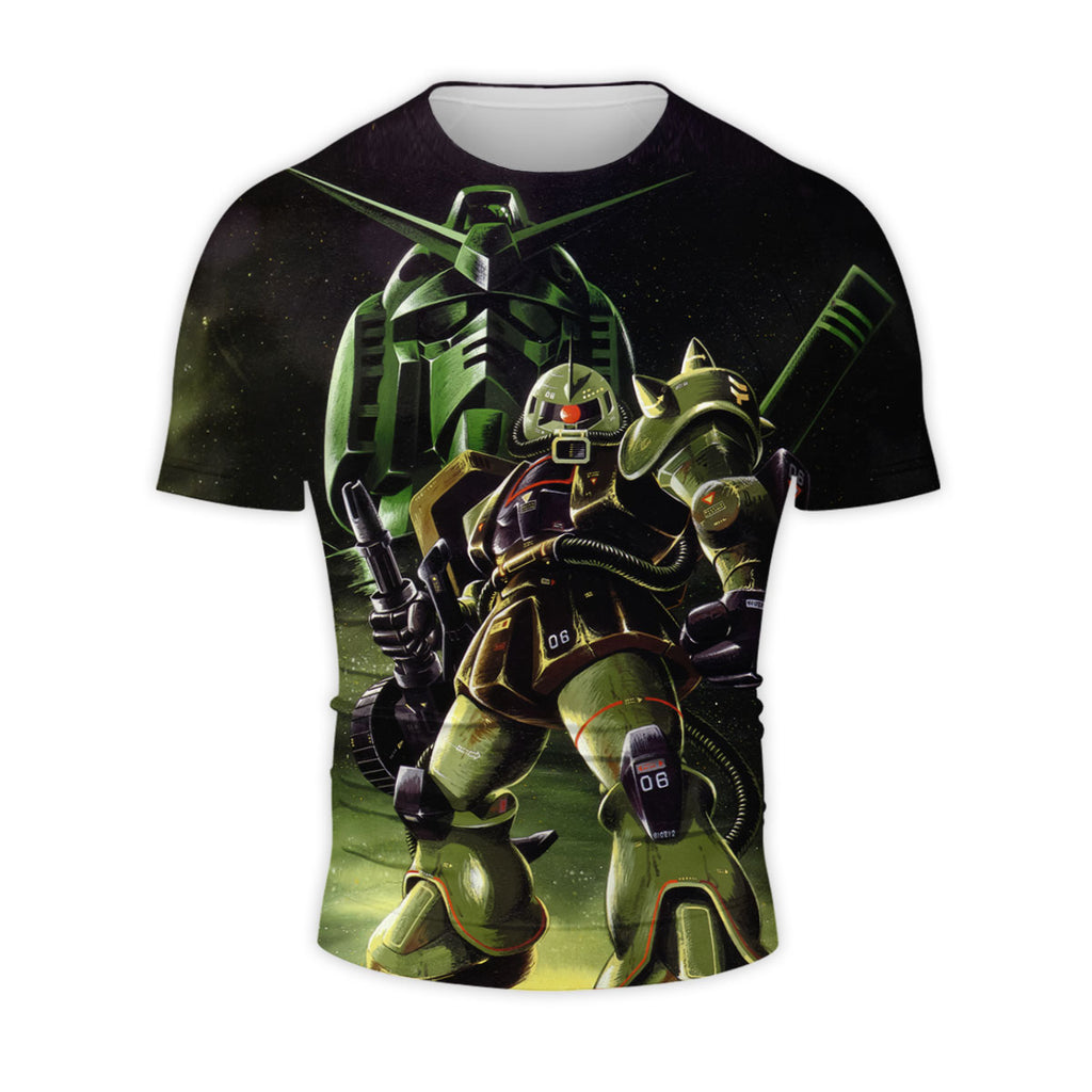 Mobile Suit Gundam Zaku Illustration Anime Apparel