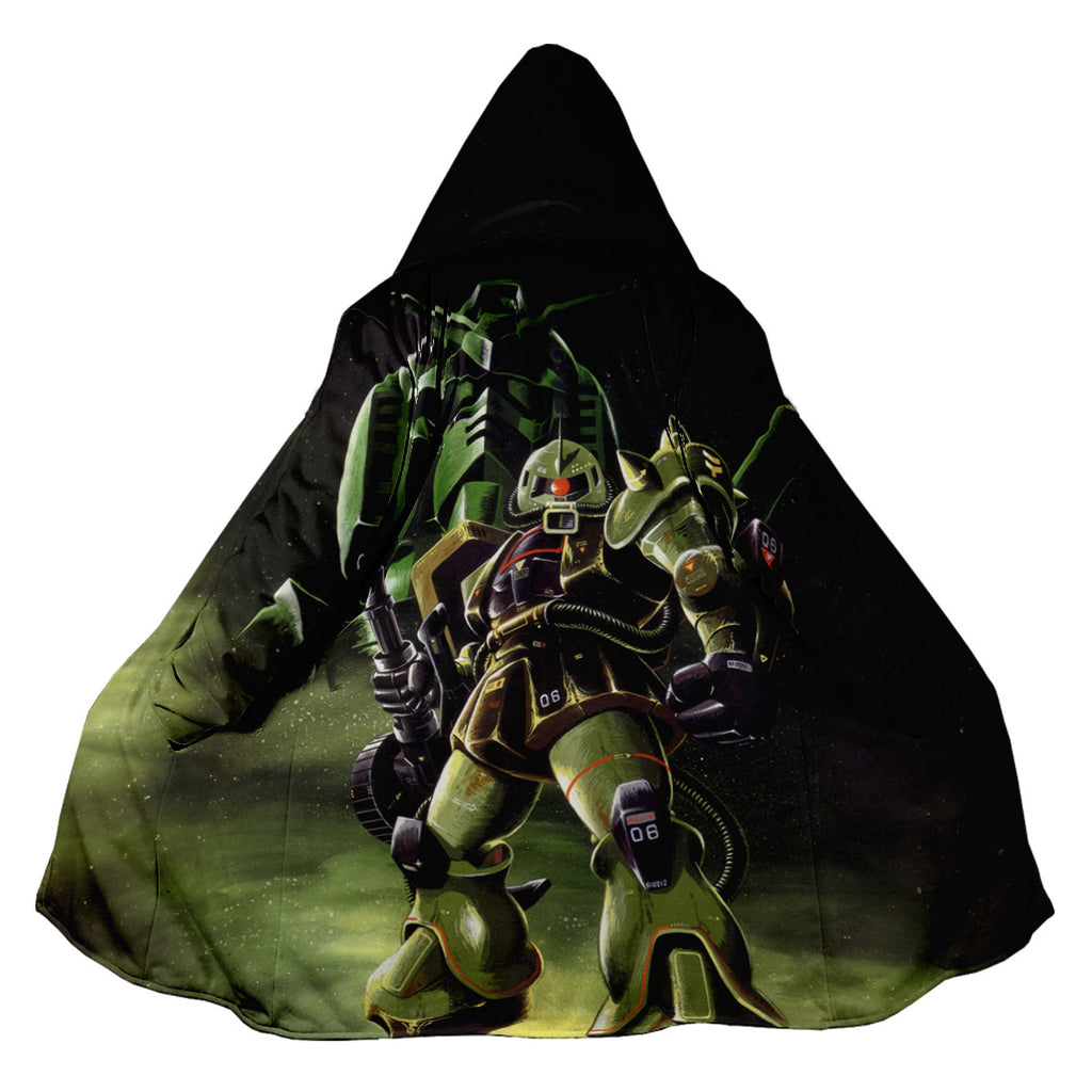 Mobile Suit Gundam Zaku Illustration Anime Apparel