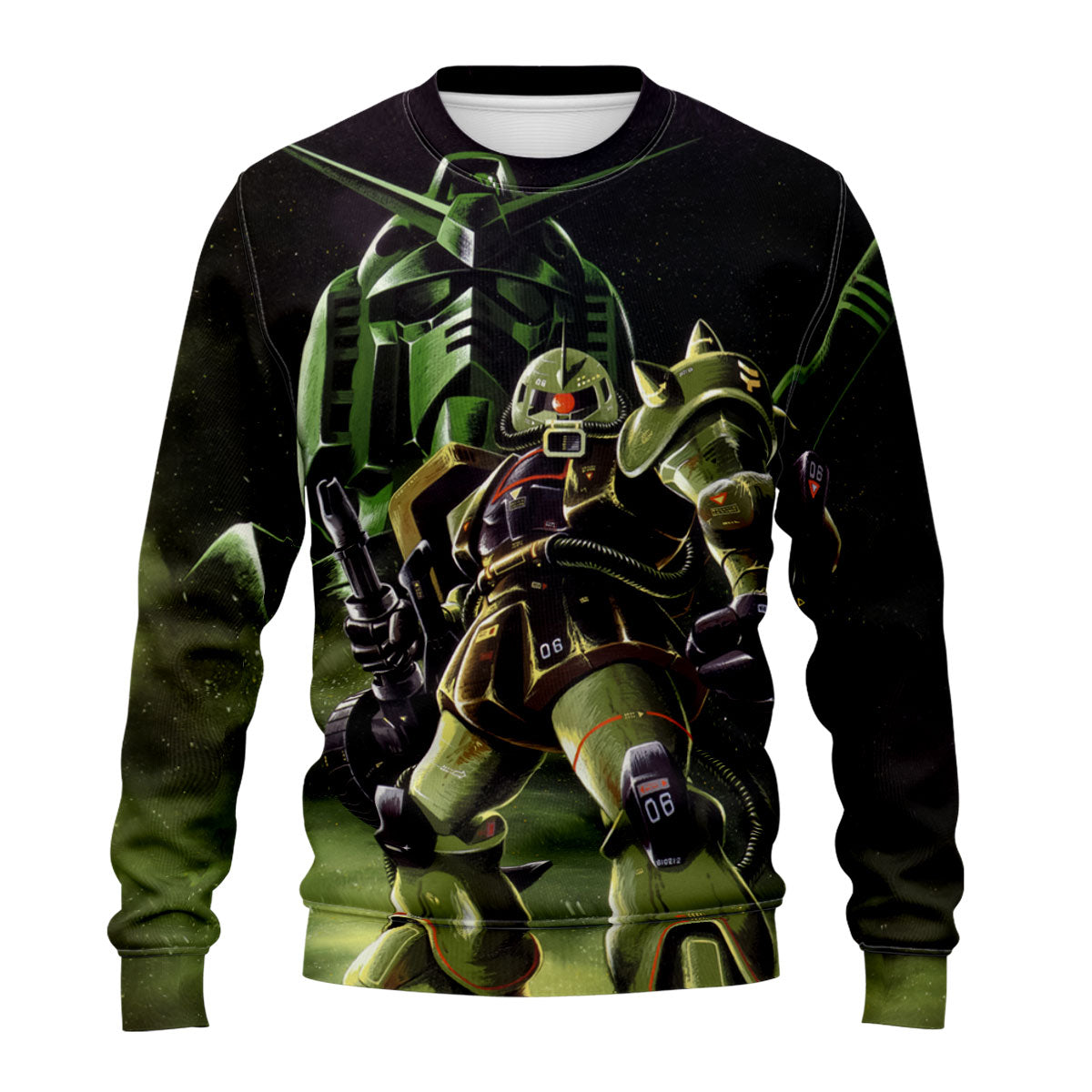 Mobile Suit Gundam Zaku Illustration Anime Apparel