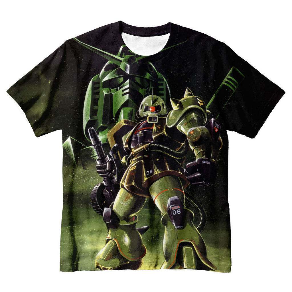 Mobile Suit Gundam Zaku Illustration Anime Apparel