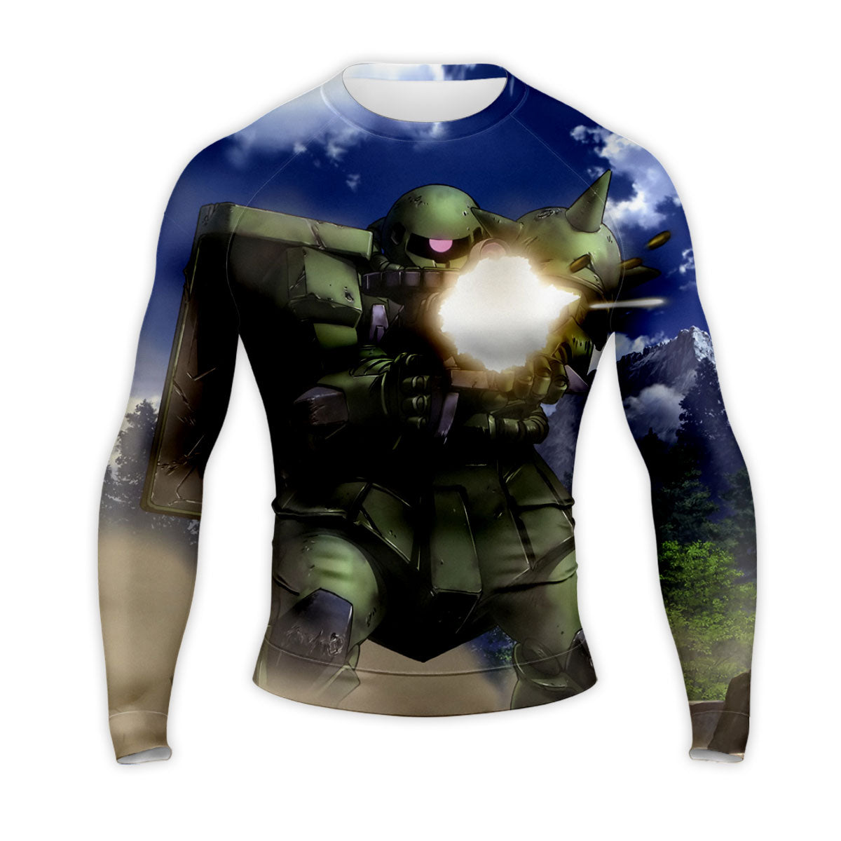 Mobile Suit Gundam Zaku Shooting Anime Apparel