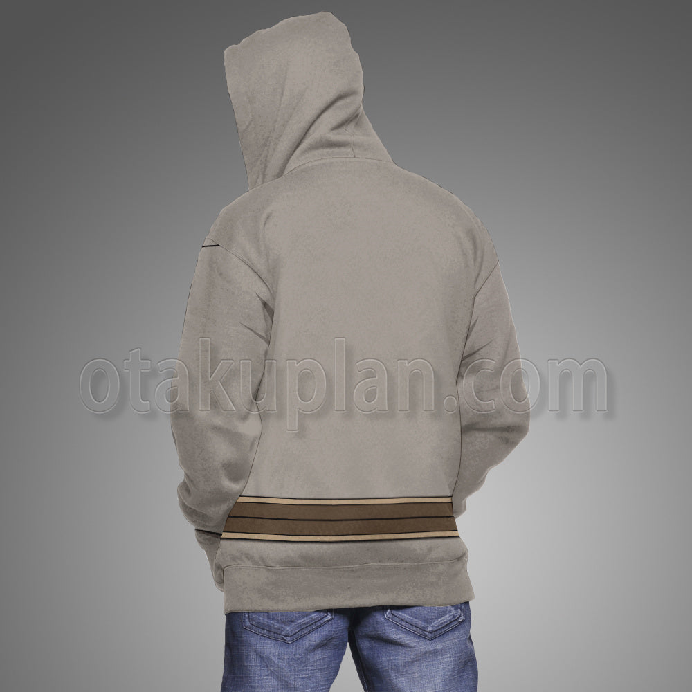 Mushoku Tensei Teen Rudeus Grey Cosplay Hoodie