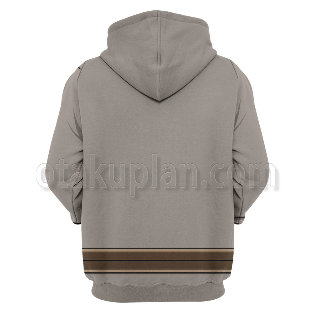 Mushoku Tensei Teen Rudeus Grey Cosplay Hoodie